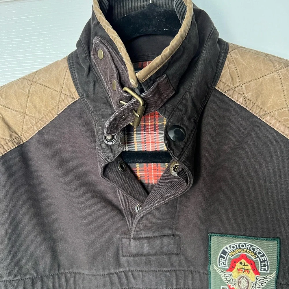 RARE Vintage Polo Ralph Lauren Motorcycle Club Ruby Shirt- Limited Edition - Picture 7 of 13